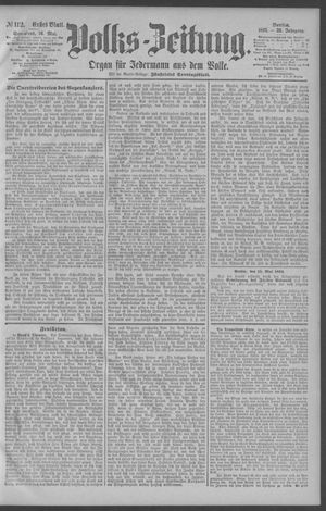 Berliner Volkszeitung on May 16, 1891