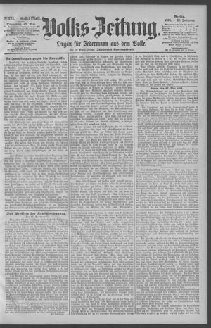 Berliner Volkszeitung on May 28, 1891
