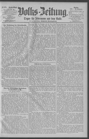 Berliner Volkszeitung vom 30.05.1891