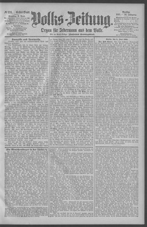 Berliner Volkszeitung vom 09.06.1891