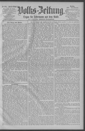 Berliner Volkszeitung vom 18.06.1891