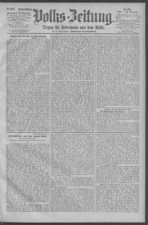 Berliner Volkszeitung on Nov 14, 1891