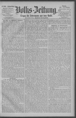 Berliner Volkszeitung vom 02.12.1891