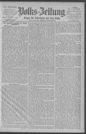 Berliner Volkszeitung vom 12.01.1894