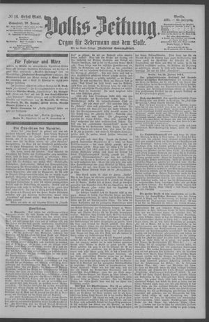 Berliner Volkszeitung vom 20.01.1894