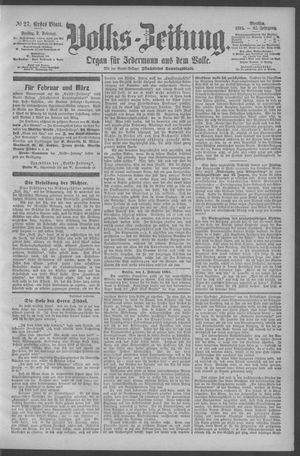 Berliner Volkszeitung vom 02.02.1894