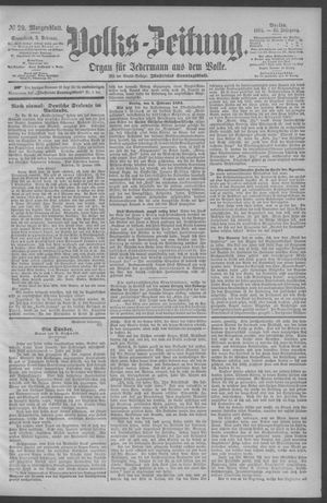 Berliner Volkszeitung vom 03.02.1894