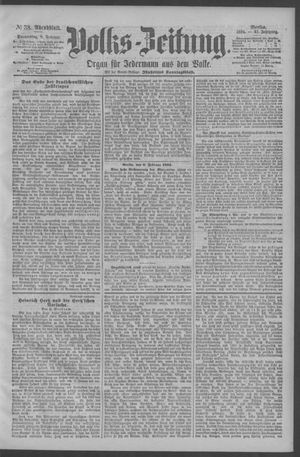 Berliner Volkszeitung vom 08.02.1894