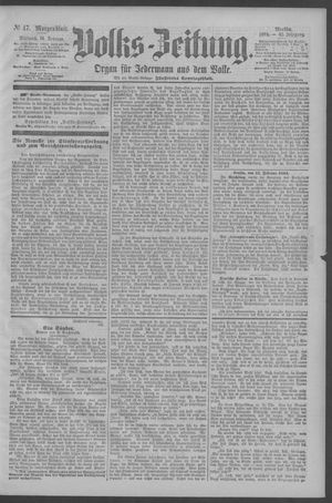 Berliner Volkszeitung on Feb 14, 1894
