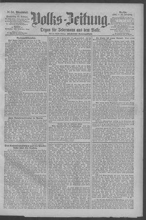 Berliner Volkszeitung vom 15.02.1894