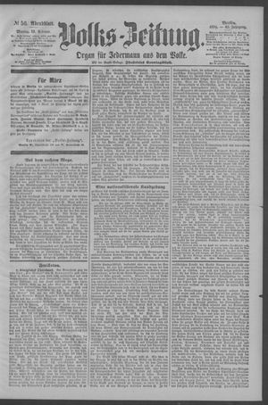 Berliner Volkszeitung vom 19.02.1894