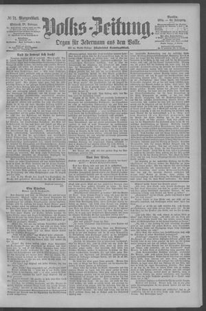Berliner Volkszeitung vom 28.02.1894