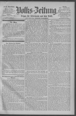Berliner Volkszeitung on Mar 5, 1894