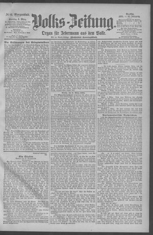 Berliner Volkszeitung on Mar 6, 1894