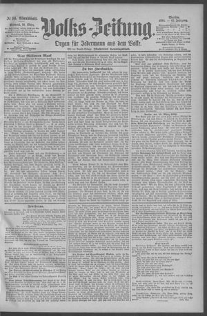 Berliner Volkszeitung vom 14.03.1894