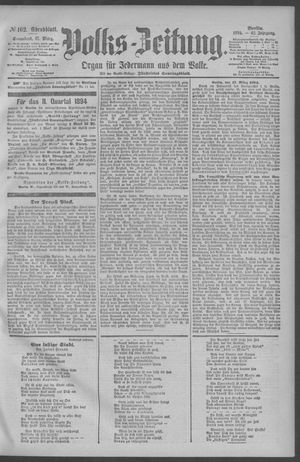 Berliner Volkszeitung on Mar 17, 1894