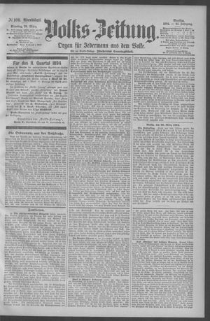 Berliner Volkszeitung vom 20.03.1894