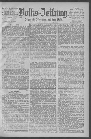 Berliner Volkszeitung on Mar 21, 1894
