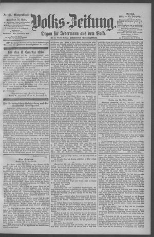 Berliner Volkszeitung on Mar 31, 1894