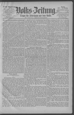 Berliner Volkszeitung vom 03.10.1895