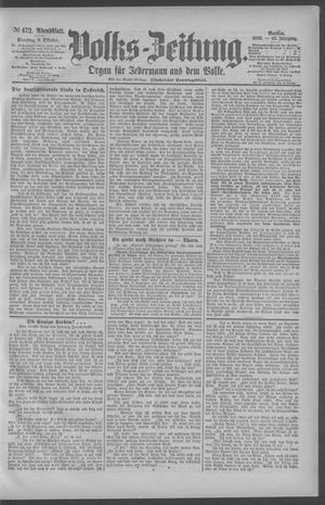 Berliner Volkszeitung vom 08.10.1895