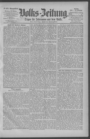 Berliner Volkszeitung vom 15.10.1895