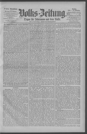 Berliner Volkszeitung on Oct 15, 1895