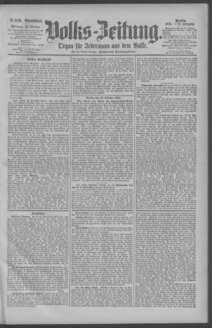 Berliner Volkszeitung vom 16.10.1895