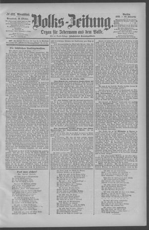 Berliner Volkszeitung vom 19.10.1895