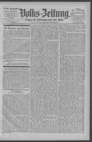 Berliner Volkszeitung vom 20.10.1895