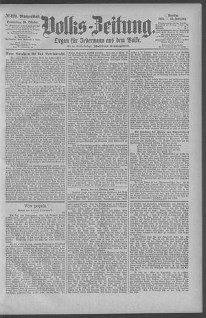 Berliner Volkszeitung vom 24.10.1895