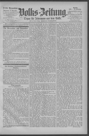 Berliner Volkszeitung vom 02.11.1895