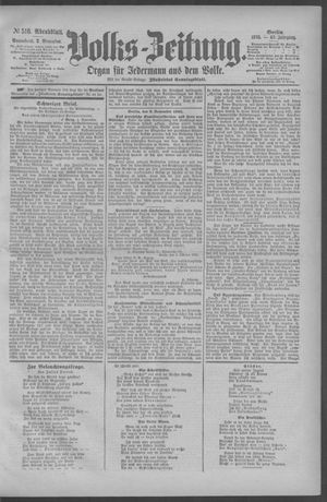 Berliner Volkszeitung vom 02.11.1895