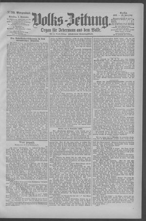 Berliner Volkszeitung vom 05.11.1895