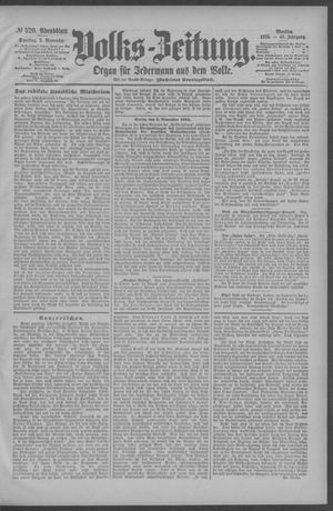 Berliner Volkszeitung vom 05.11.1895