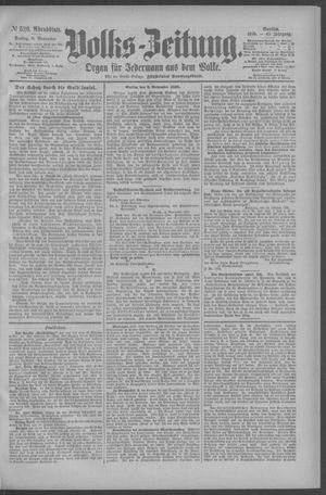 Berliner Volkszeitung vom 08.11.1895