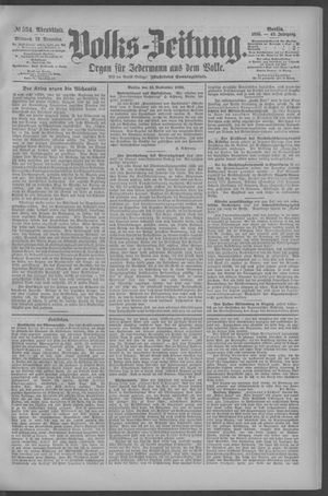Berliner Volkszeitung vom 13.11.1895