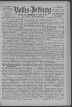 Berliner Volkszeitung vom 29.11.1895