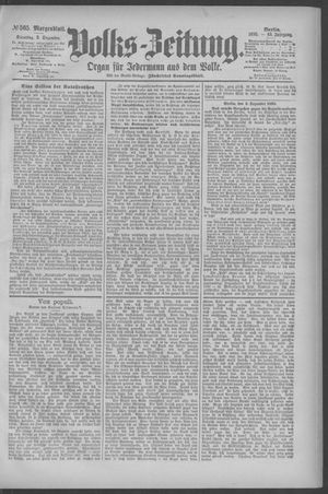 Berliner Volkszeitung on Dec 3, 1895