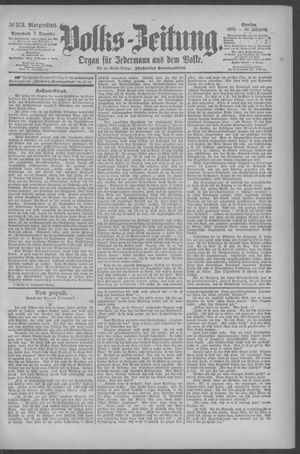 Berliner Volkszeitung on Dec 7, 1895