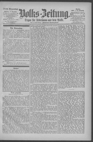 Berliner Volkszeitung vom 08.12.1895