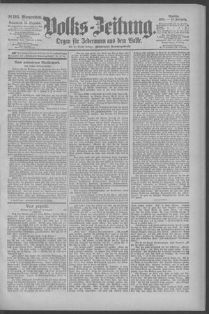 Berliner Volkszeitung vom 14.12.1895