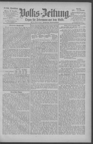 Berliner Volkszeitung vom 16.12.1895
