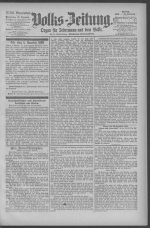 Berliner Volkszeitung vom 19.12.1895