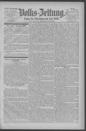 Berliner Volkszeitung vom 20.12.1895
