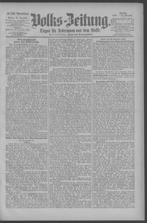 Berliner Volkszeitung vom 20.12.1895