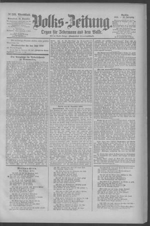 Berliner Volkszeitung vom 21.12.1895