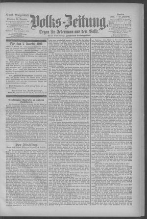 Berliner Volkszeitung vom 24.12.1895