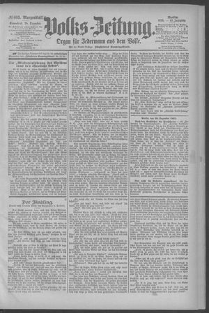 Berliner Volkszeitung vom 28.12.1895