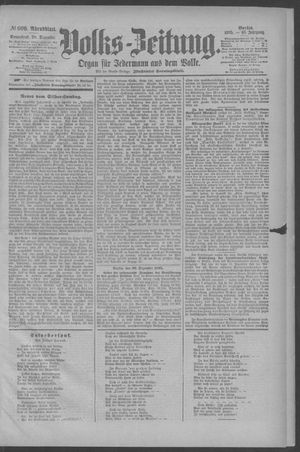 Berliner Volkszeitung vom 28.12.1895